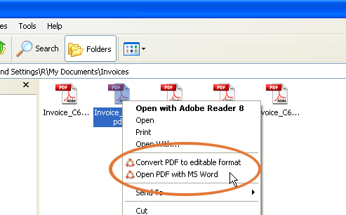 PDF to Doc Converter Screenshots